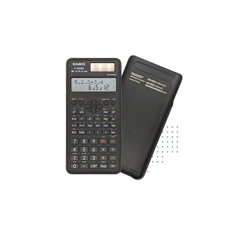 Casio fx-300MS Plus 2ª edición - Calculadora científica estándar con