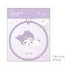 Tees Factory Sanrio Characters SR-5535724KU 2-way Clear Rubber Coaster Kuromi