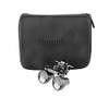 Clip-on Magnifying Loupe with Metal Clip Binocular Loups for Glasses