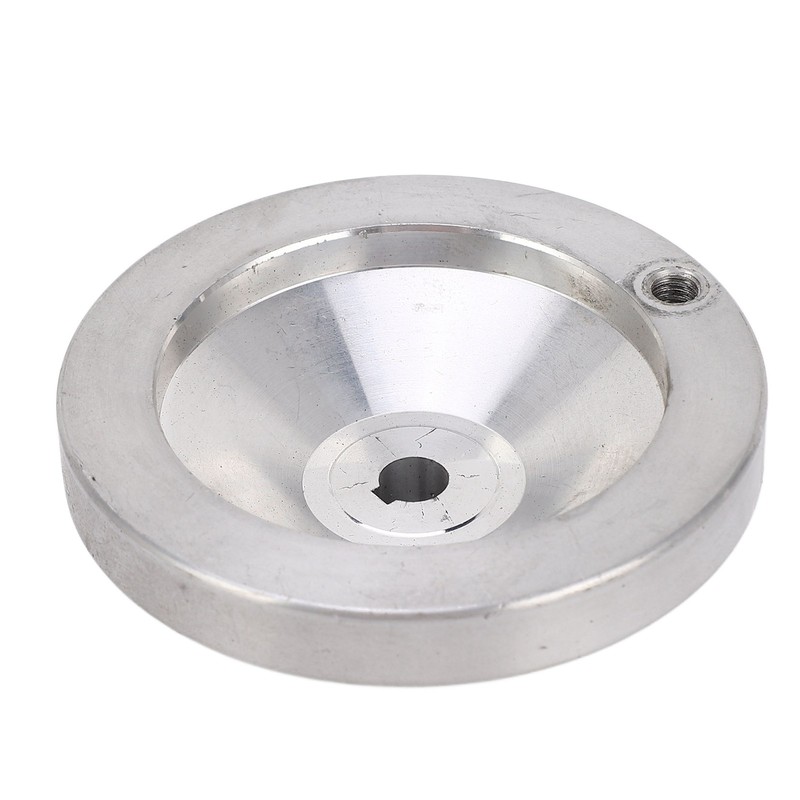Hand Wheel Crank Handwheel Aluminum Alloy 0‑1mm Scale 80mm Diameter