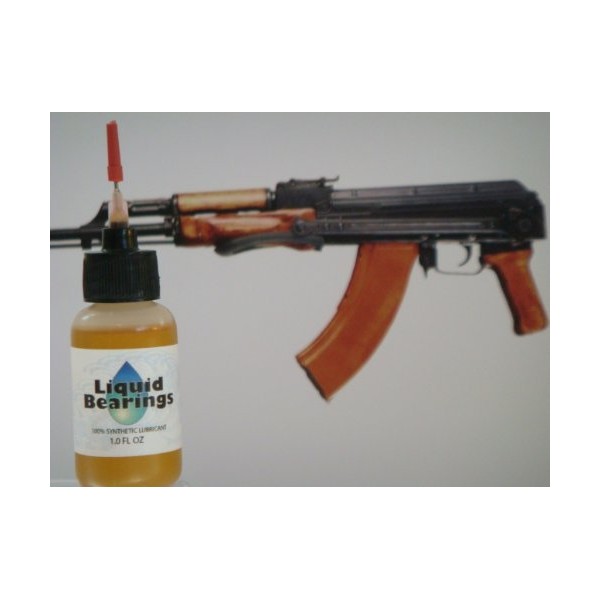 Liquid Bearings 100%-Synthetic Gun Oil
