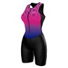 Sparx - Traje de triatlón para mujer (2XL, corazones)