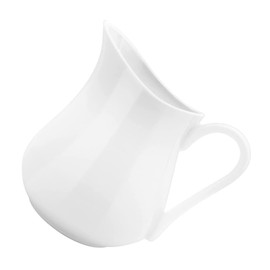 Ciieeo 250ml Ceramic Milk Pitcher Handheld Heat-Resistant Multipurpose for Milk Sauce Frothing for Home Use
