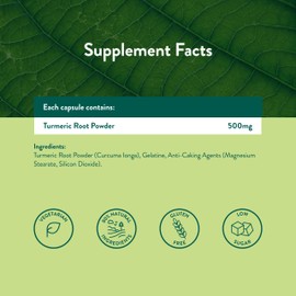 Holland & Barrett Turmeric 500mg 90 Capsules