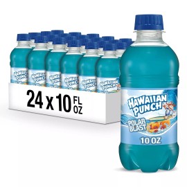 Hawaiian Punch Polar Blast Fruit Juice Drink, 10 Fl Oz 10 (Pack of 24)