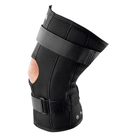 Breg Economy Hinged Knee, Neoprene, Open Back W/Adjustable Horseshoe, L Part #06734