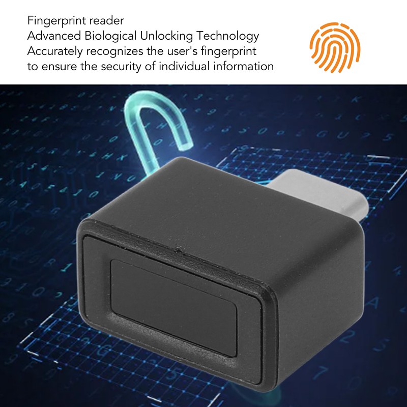 Mini Fingerprint Scanner for Windows 10 11 Up to 10