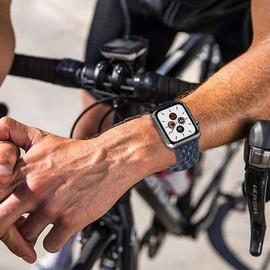 ID208 Plus Smart Watch Band, Lamshaw Breathable Soft Silicone Sport Band with Magnetic Butterfly Clousure Replacemet Straps Compatible for Quican, aeac, WMK, Fitpolo ID208 Plus 1.8'' Watch (Dark Blue)