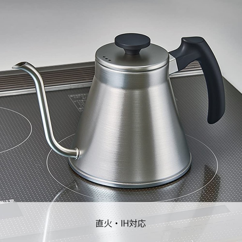 HARIO VKF-120-MB V60 Drip Kettle, Fit, Gas and Induction Compatible,