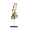 Design Toscano Shark Jaws Jagged Teeth Statue on Display Stand,