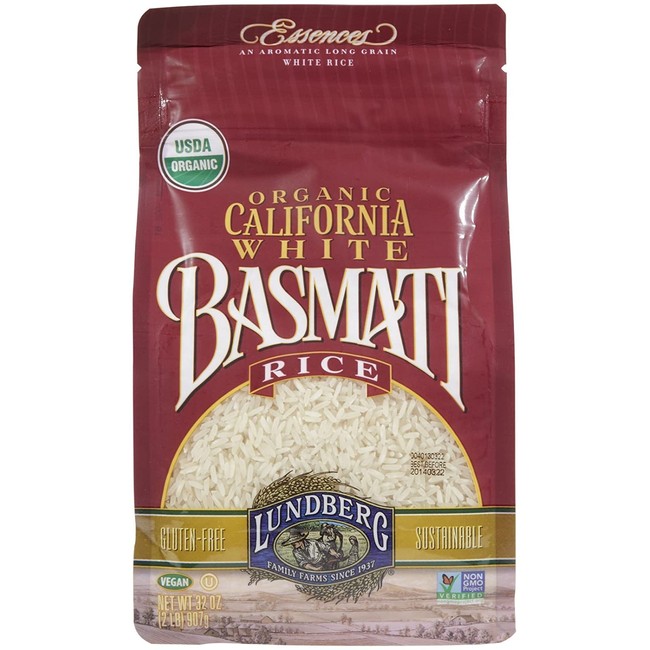 Lundberg Organic Rice - White Basmati - 32 oz
