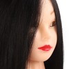 55cm Hair Mannequin Head Hair Stying Training Large Ears Mixed