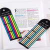 1280 Pieces Highlighter Ribbons Stripes Translucent Fluorescent Macaron Neon Gradient