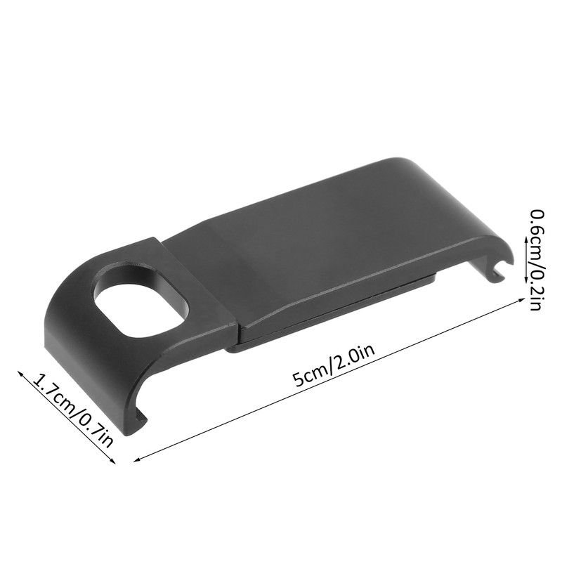 AT1142 Aluminum Alloy Battery Cover Removable Battery Side Lid Door