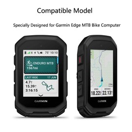 Futanwei for Garmin Edge MTB Screen Protector [3 Pack] HD Clear Soft PET Film [Anti-Fingerprint] [Anti-Scratch] [Bubble Free] [Case Friendly] Screen Protector for Garmin Edge MTB Bike Computer