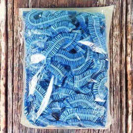 Nanri Sisters dyeing gloves perm elastic band perm set colored disposable vinyl self dyeing hair cap 100p 1 piece blue / 난리시스터즈 염색장갑 파마고무줄 파마용세트 컬러 일회용 비닐 셀프 염색 헤어캡 100p 1개 블루