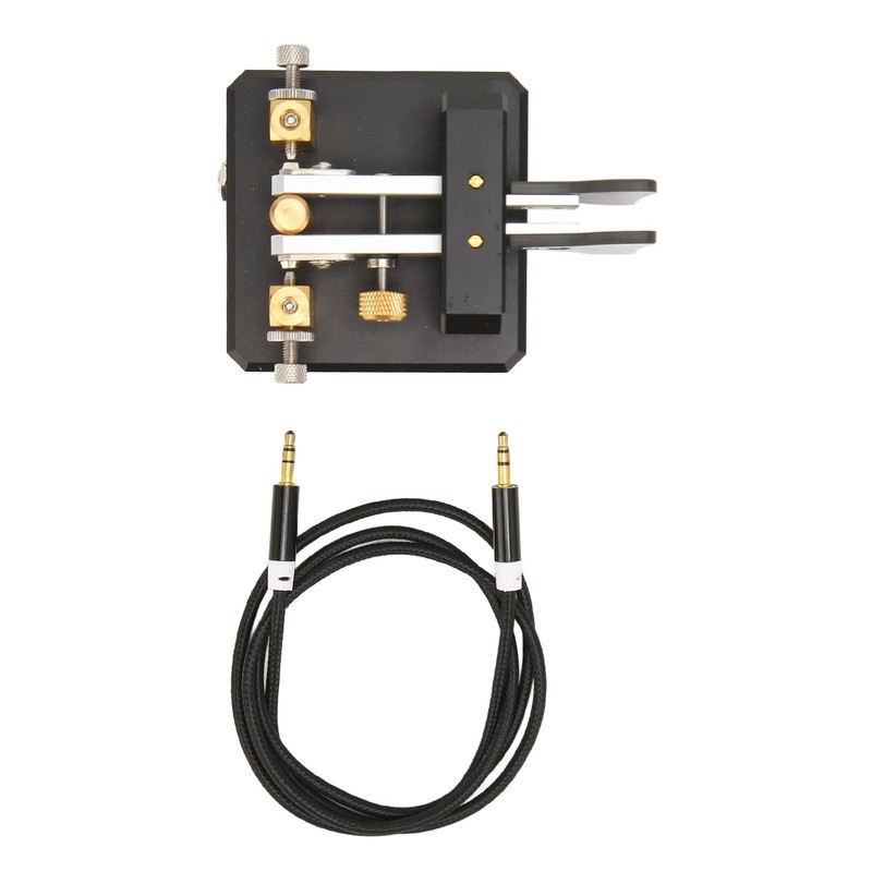 Morse Code Key Double Paddle Automatic Shortwave Portable CW Morse