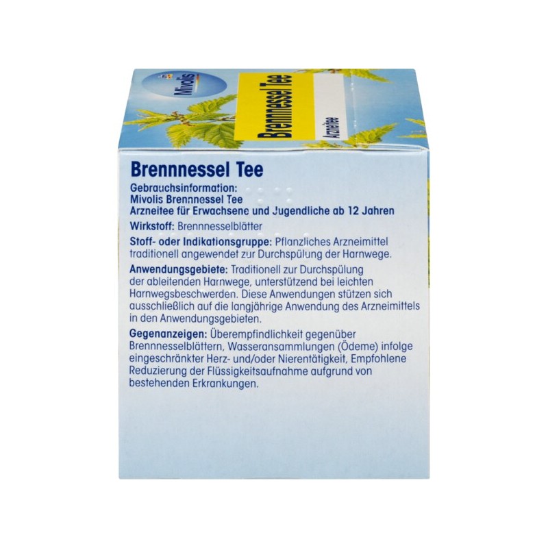 디엠 Mivolis 미볼리스 브레네셀 허브차 21.6g DM Mivolis Brenessel Herbal
