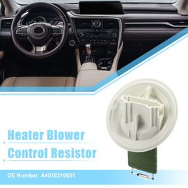 QUARKZMAN 1 x Heater Blower Regulator Resistor Suitable for Smart - White / Green