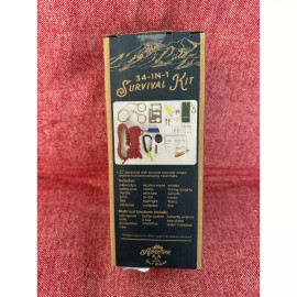 ADVENTURE Men's 34-In-1 Survival Kit