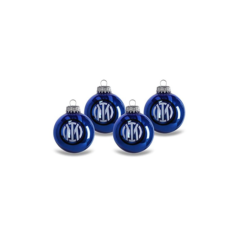 Inter - Set of 4 Premium Christmas Baubles - Christmas