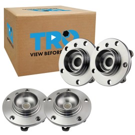 TRQ Wheel Hub Bearings Assembly Set Front & Rear Compatible with 2011-2016 Mini Cooper Countryman 2013-2016 Cooper Paceman