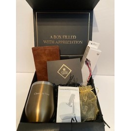 Boxzie Appreciation Gift Box, Gratitude Thank You gifts for Clients, Boss, Employees, Coworkers - Thoughtful Gratitude Boxes for Family and Friends