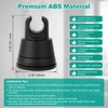Hibbent Vacuum Suction Cup Shower Head Holder, Removable Showerhead Bracket,