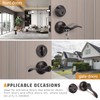 KNOBWELL 4 Pack Keyed Alike Door Lever Handle with Single