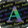 Holographic labels BY EtikettenWorld 12 mm x 12 mm A EW-H-A199-10, Tamper proof, Water proof, Security seal labels (10)