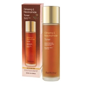 Palmstay 팜스테이 진생 앤 나이아신마이드 토너 150ml Farmstay Ginseng & Niacinamide Toner 150ml