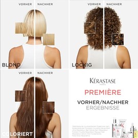 Kérastase Première Repairing and Calcium Reducing Conditioner for Damaged Hair with Citric Acid and Glycine, Fondant Fluidité Réparateur Conditioner, 200 ml