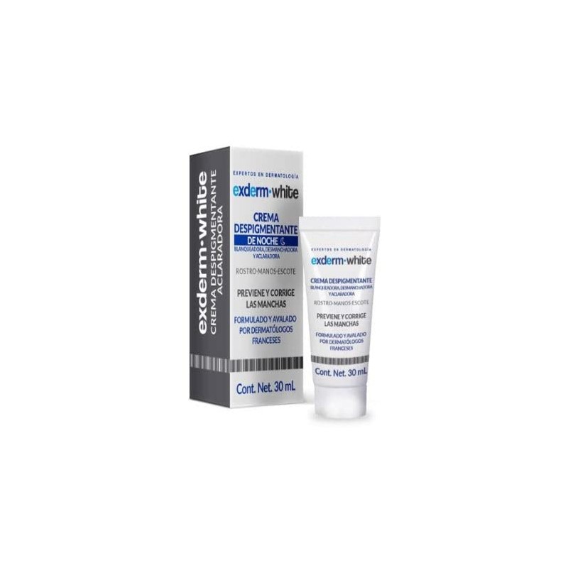 / Exderm ¡ White Crema Despigmentante de Noche 30Ml