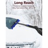 Auccutro 44'' Snow Brush Ice Scraper for Car Windshield Window,