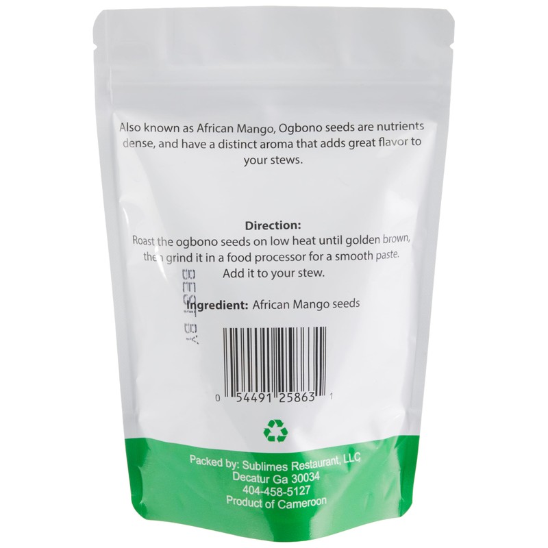 KOPABANA Whole Ogbono seeds | wild mango | African mango|
