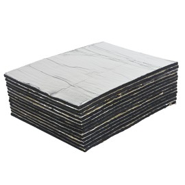 AggSound 314mil 18sqft Thickened Car Sound Deadener Hood Firewall Heat Shield Insulation Pad Automotive Sound Deadening Mat Aluminum