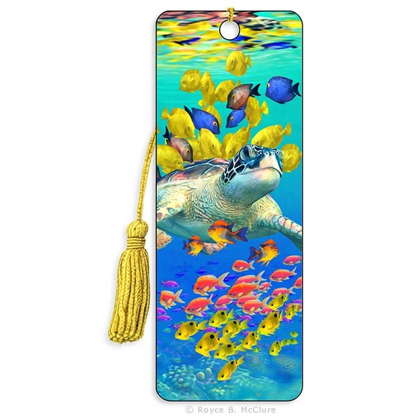 3D Royce Bookmark by Artgame - Turtle Reef