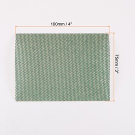 HARFINGTON 20pcs 240 Grits Mesh Sanding Screen Sheets 3" x 4" Wet or Dry Sandpaper Dust Free Abrasive Pads for Car Wood Drywall Metal Polishing & Grinding