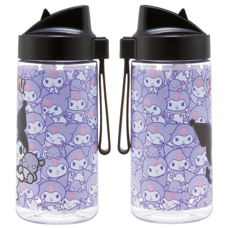 Skater PSTB5-A Straw Bottle Water Bottle, 16.9 fl oz (500