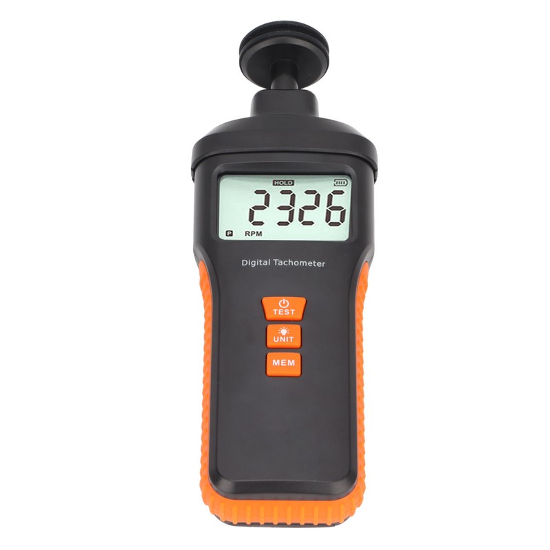Photoelectric Tachometer High Accuracy Non Contact Multifunctional Digital Stroboscope Tachometer