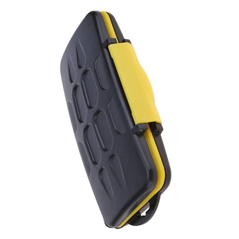 Snblzhef Multi-Grid Shockproof Memory Card Box Ergonomically Designed Memory Card