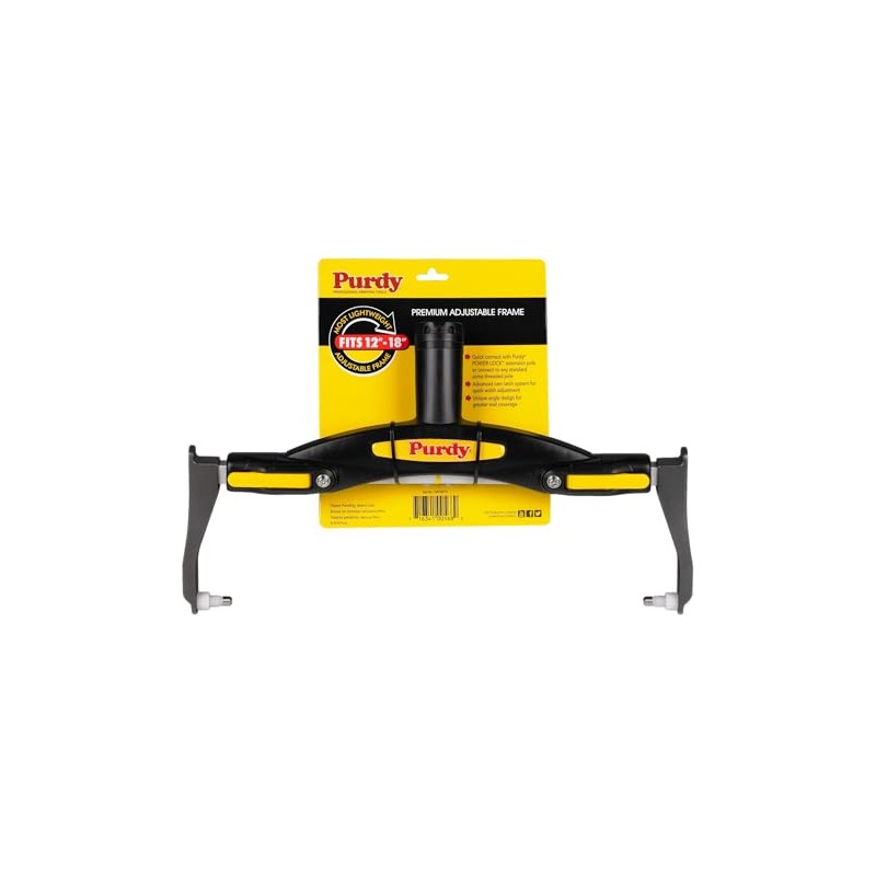 Adjustable Paint Roller Frame, 12-Inch to 18-Inch