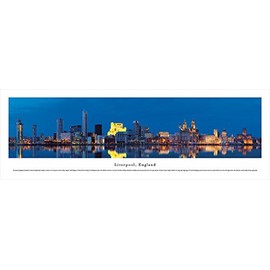 Blakeway Worldwide Panoramas Unframed Liverpool, England-Blakeway Panoramas Skyline Posters