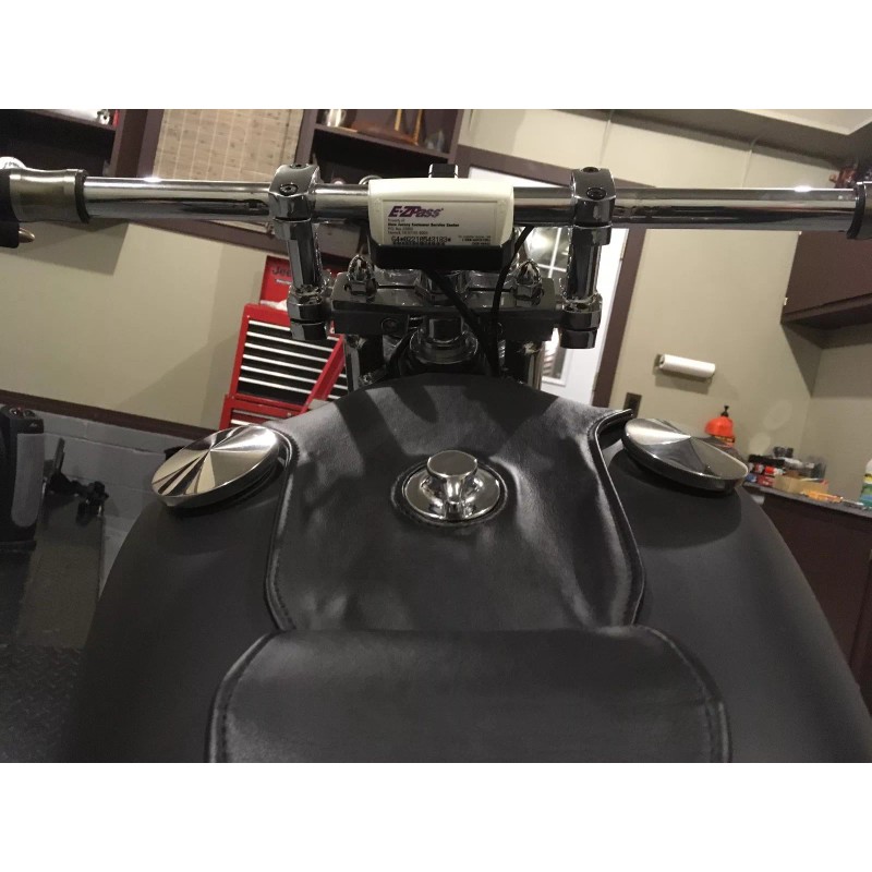 EZ Pass Motorcycle Holder handle bar clamp 7/8 inch