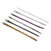 Hair Tinsel Kit Colorful Shiny Glitter Strands Portable Fairy Hair
