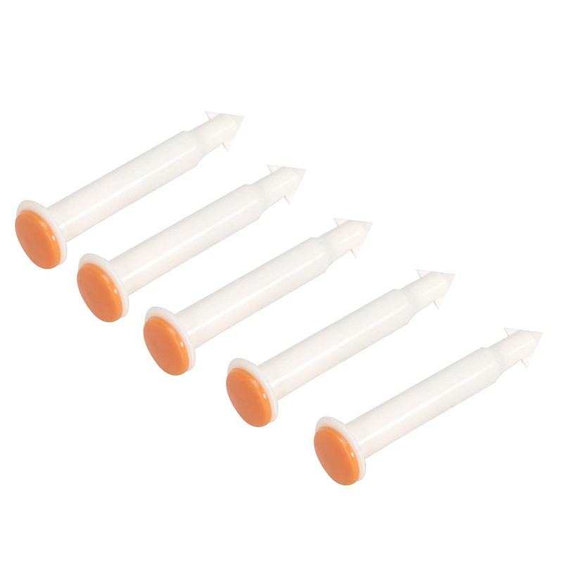 20Pcs Plastic Pop-up Poultry Thermometer, Turkey Timer Disposable Temperature Meter