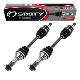 2 pc Sixity XT Front Left Right Axle compatible with Yamaha Bruin 350 2005 - YFM35FAT FAHT 4X4