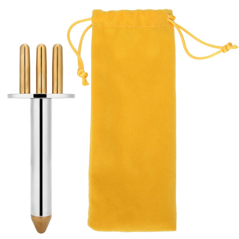 3 Fork Massage Stick Magnetotherapy Acupoint Acid Drainage Massage Stick