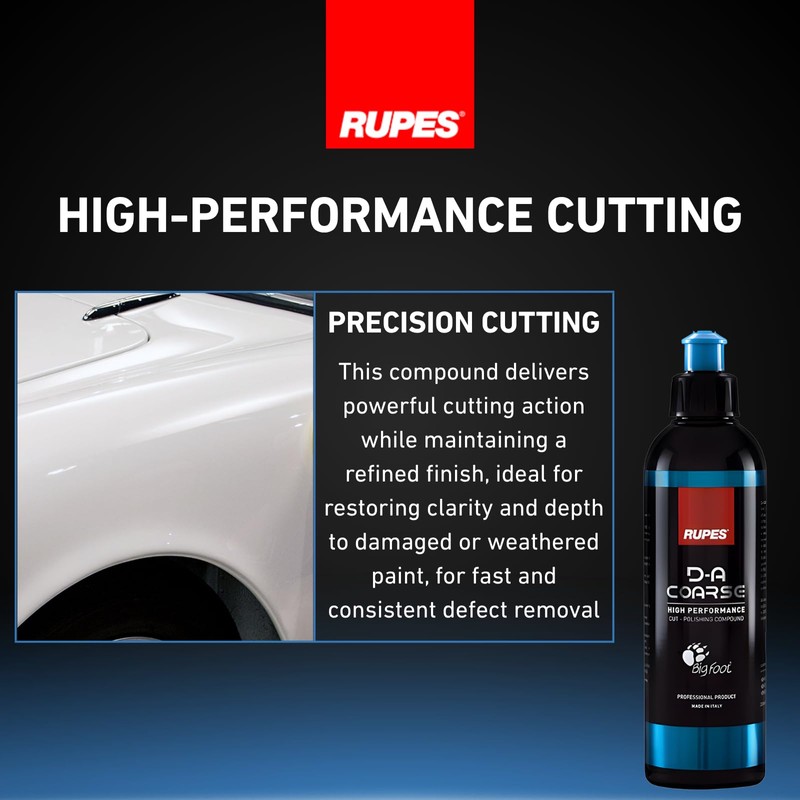 RUPES 250 ml D-A Coarse High Performance Cut Polishing Compound