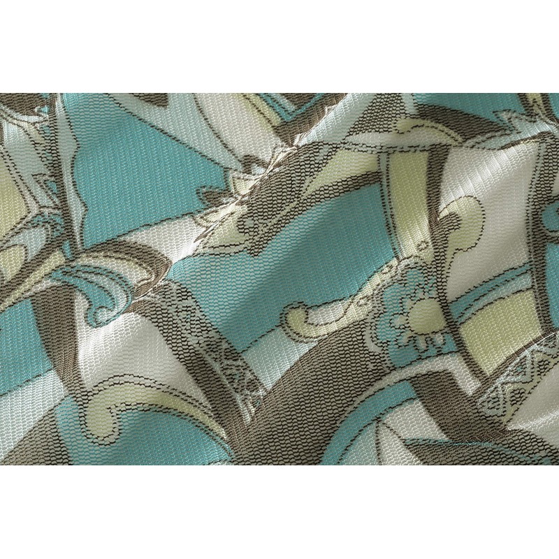 Selvin Silk Neck Cover Turquoise